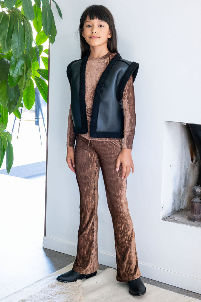 LikeFLO Gilet Dana Black - LikeFlo