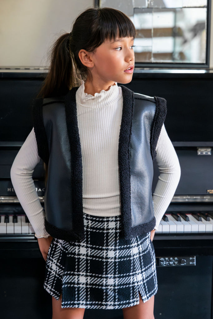 LikeFLO Gilet Dana Black - LikeFlo