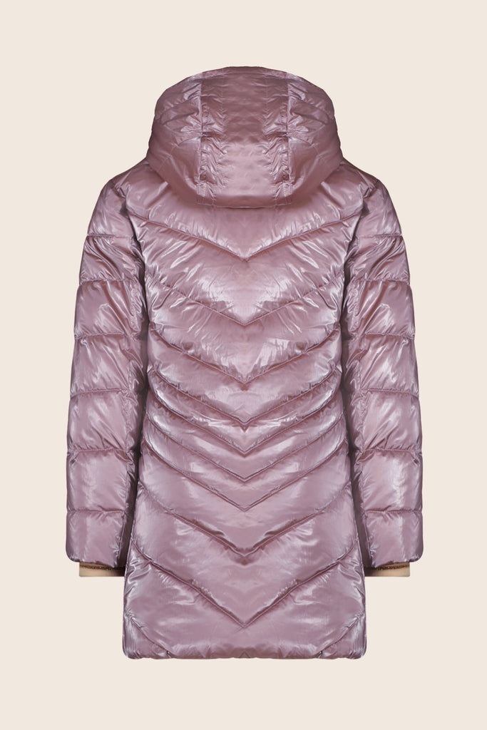 LikeFLO Girls Alina Flo Girls Quilted Jacket Long Lavendel - LikeFlo