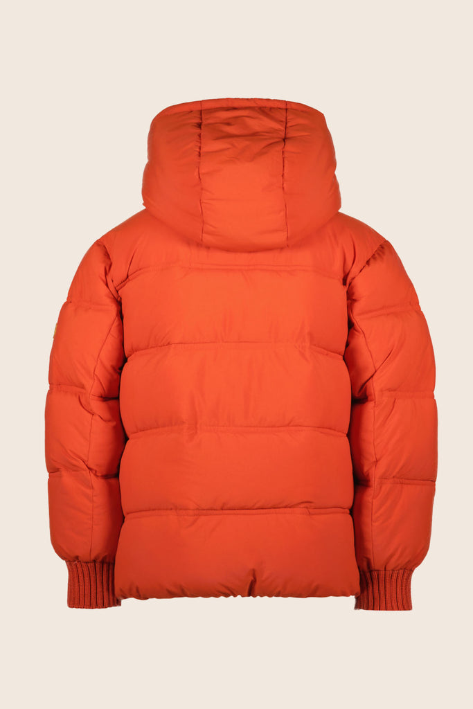 LikeFLO Boys Alec Flo Boys Colored Jacket With Big Front Pockets Orange - LikeFlo