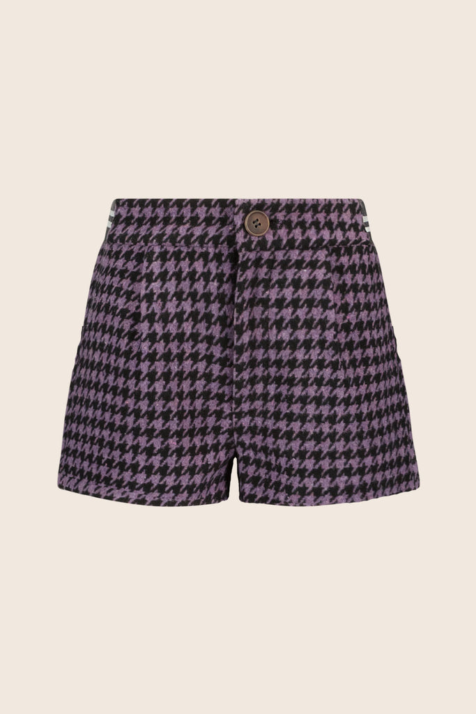 LikeFLO Girls Febe Flo Wool Short With Partly Satin Lining Pdp Lavendel - LikeFlo