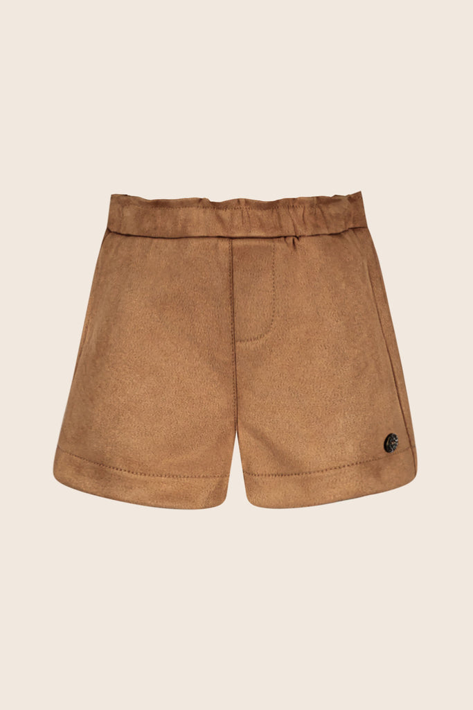 LikeFLO Mini Juna Mini Flo Fake Leather Short Cognac - LikeFlo