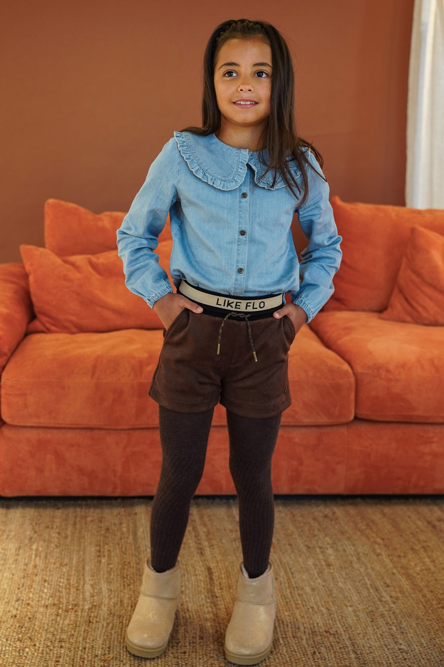 Collants Tess marron