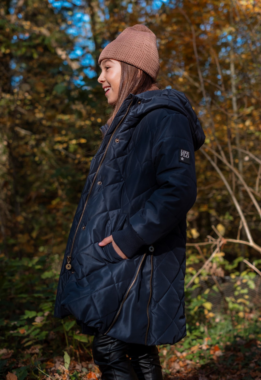 Arinda Jacke Marineblau
