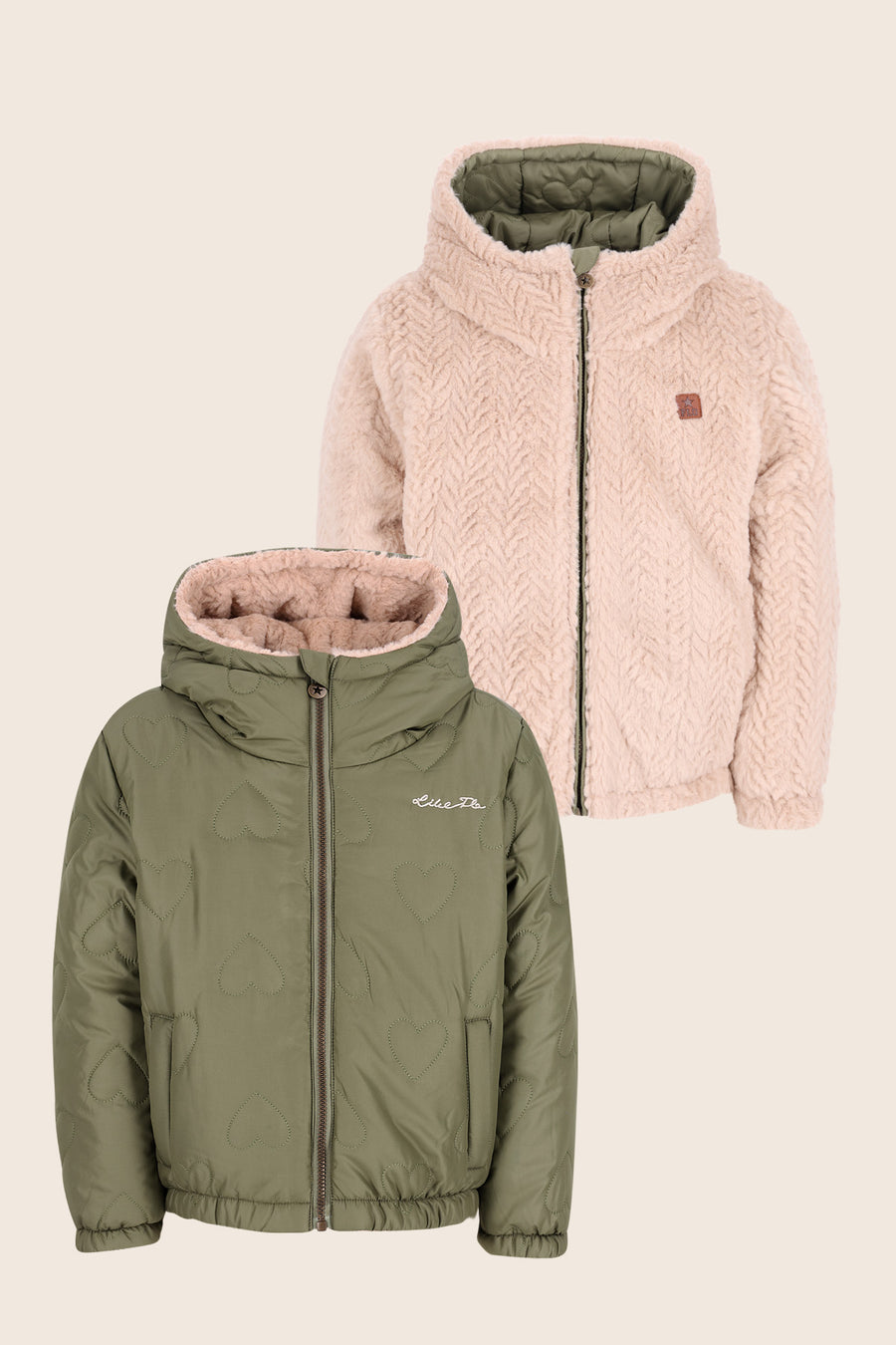 Giacca reversibile Aimee Verde scuro
