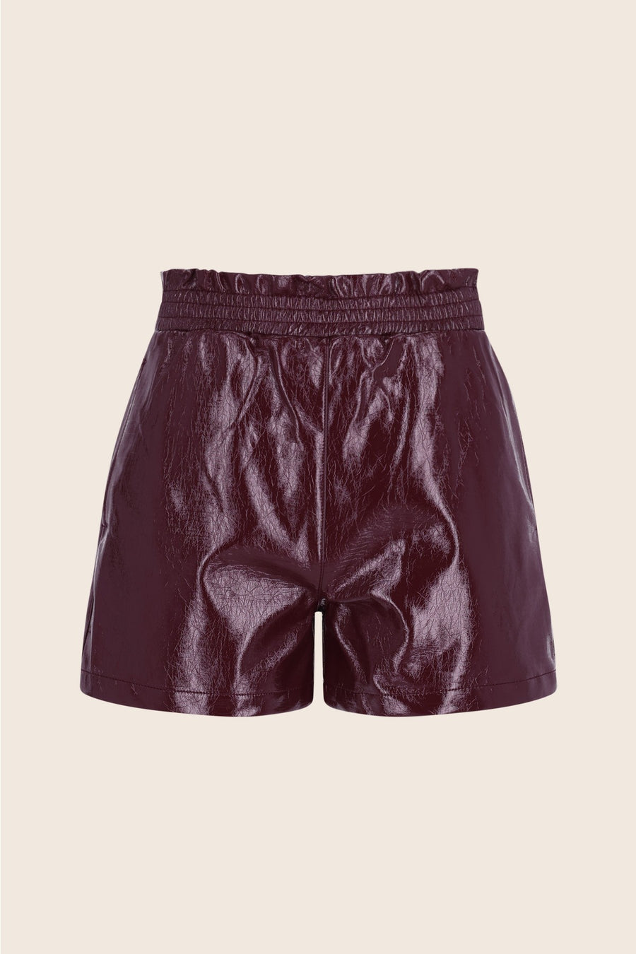 Felicia Shorts Donkerrood