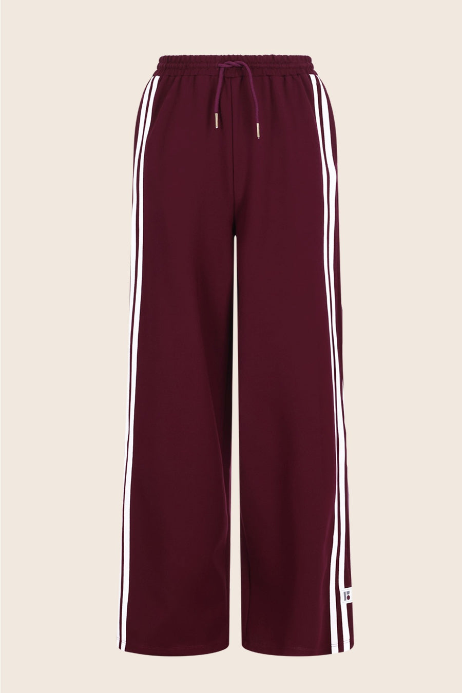Felur Pants Donkerrood