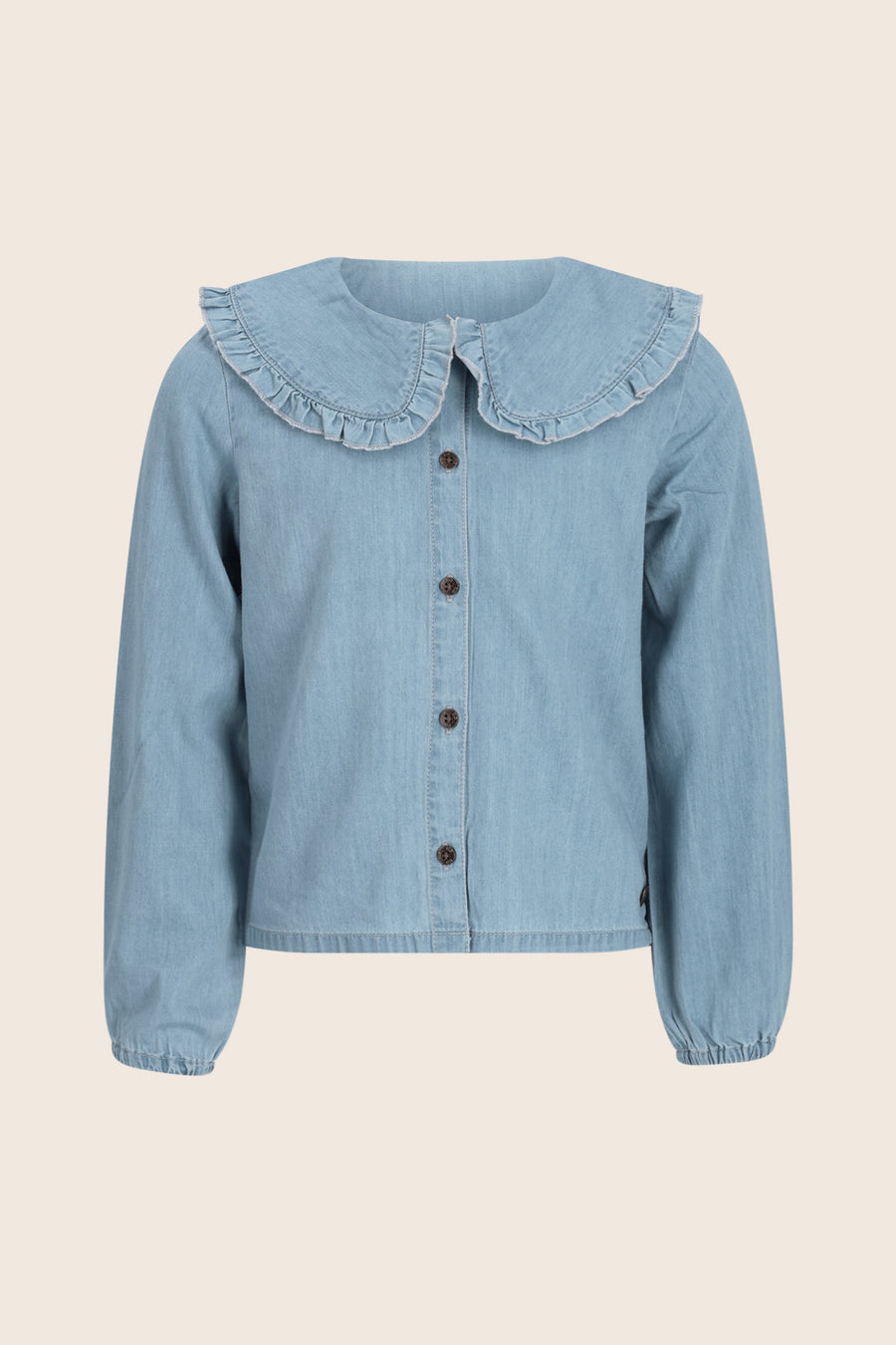 Celine Light Blue Blouse