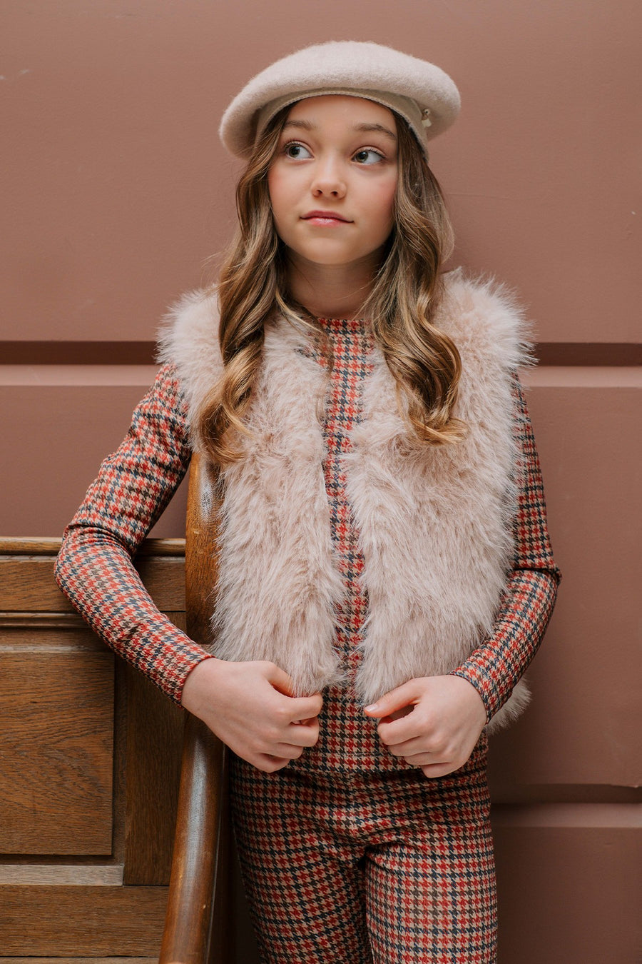 Cream Gilet