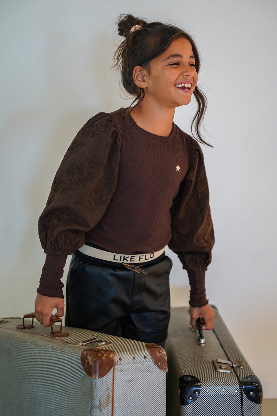 Eloise Top Dark Brown