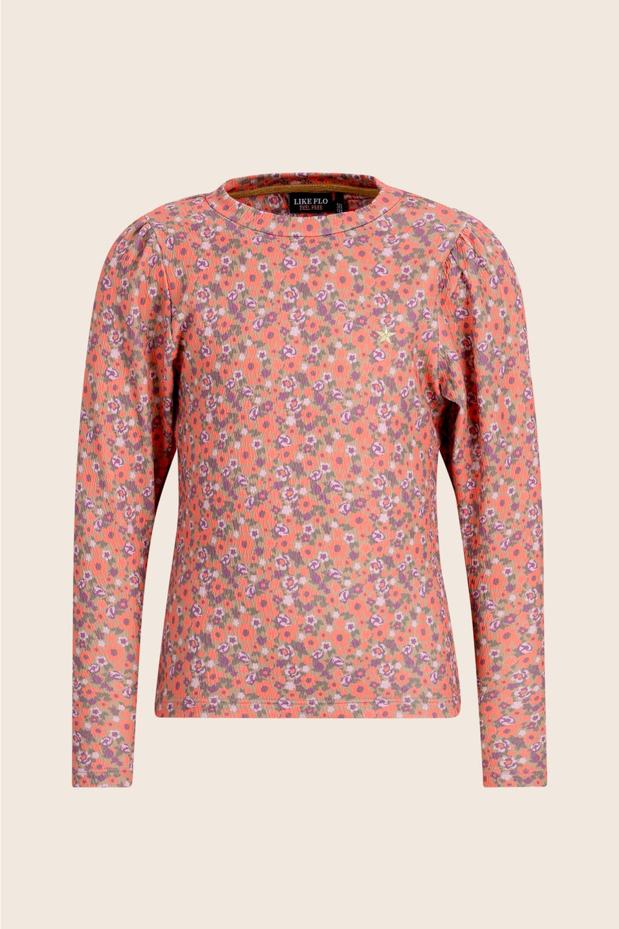 Top Elona Fiori multicolore