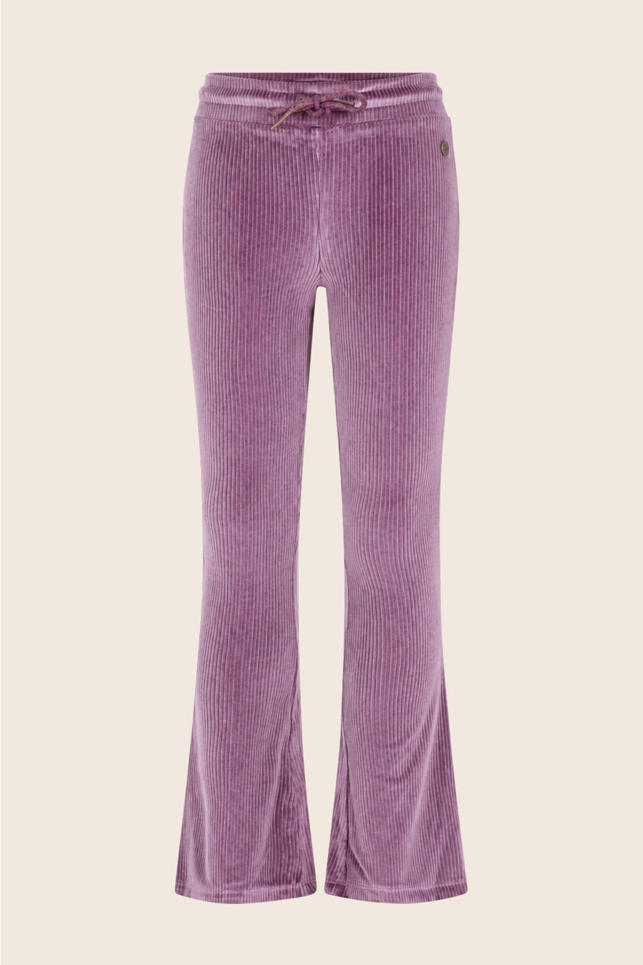 Femke Pantaloni viola scuro