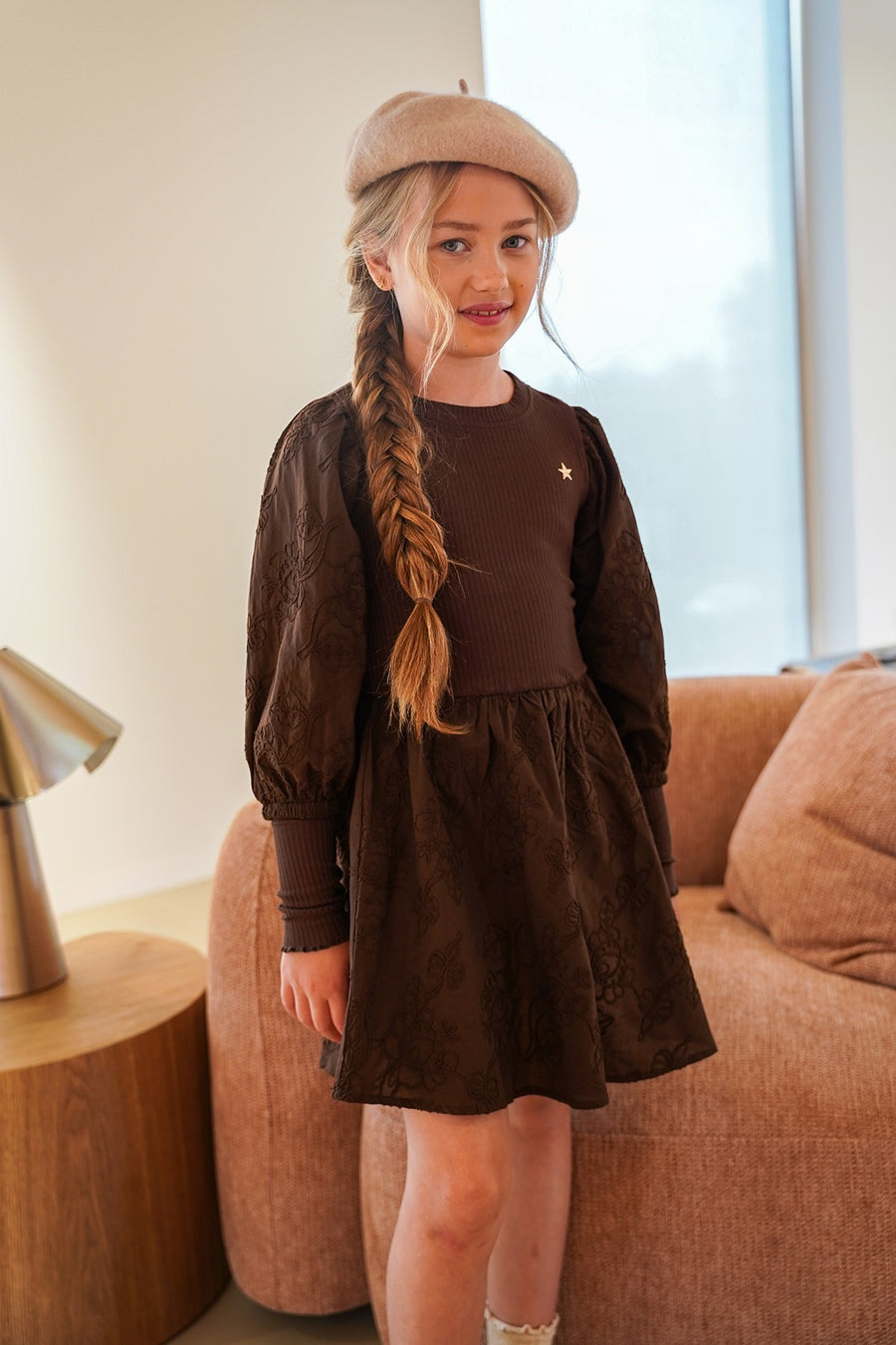Maddy Dark Brown Dress