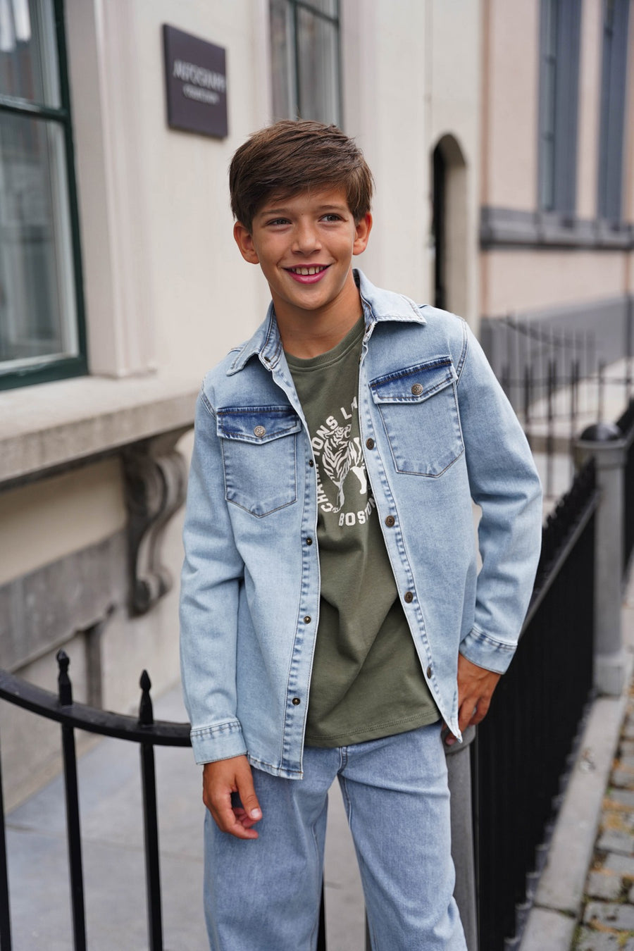 Charlie Blouse lichtblauw
