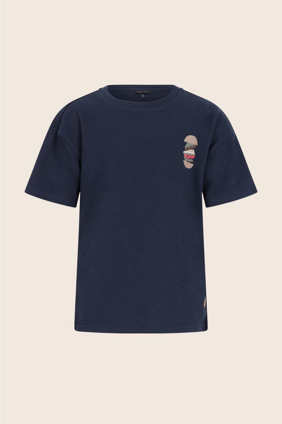 Ediz Top Marineblauw