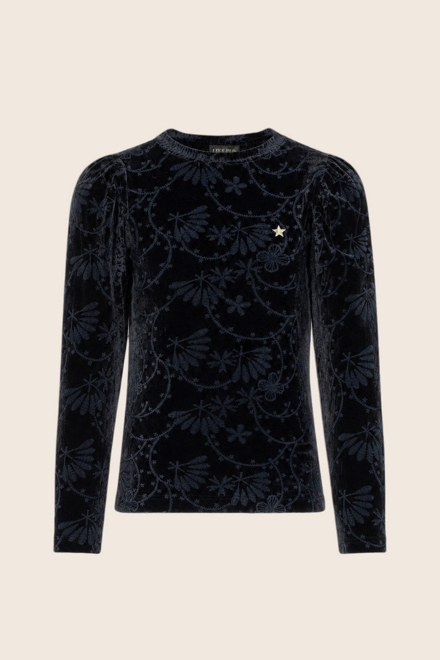 Elona Top Antraciet