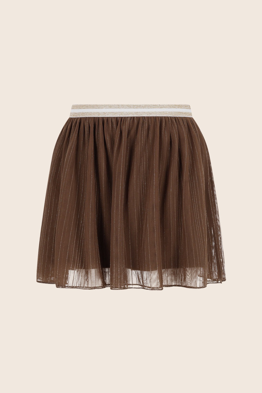 Selma Skirt Donkerbruin