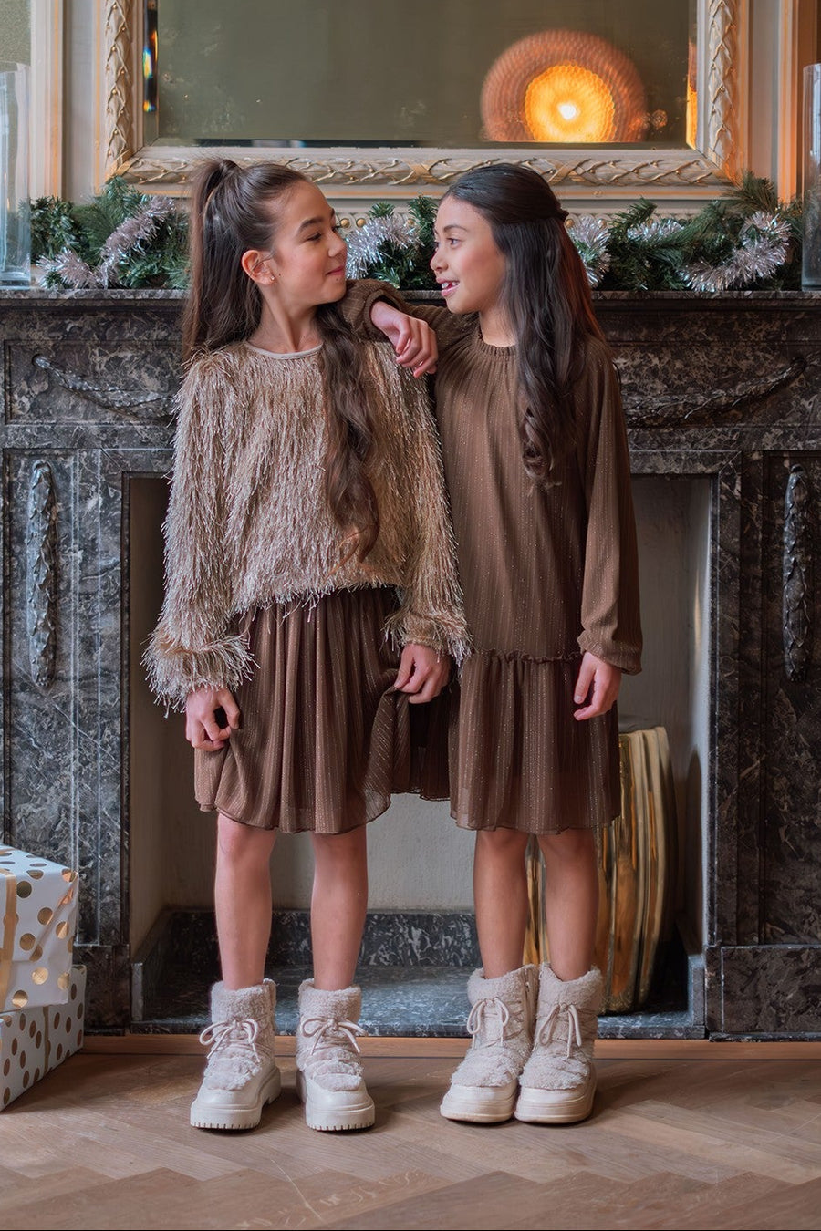 Malin Dress Donkerbruin