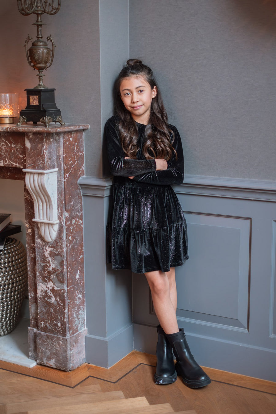 Messie Dress Zwart