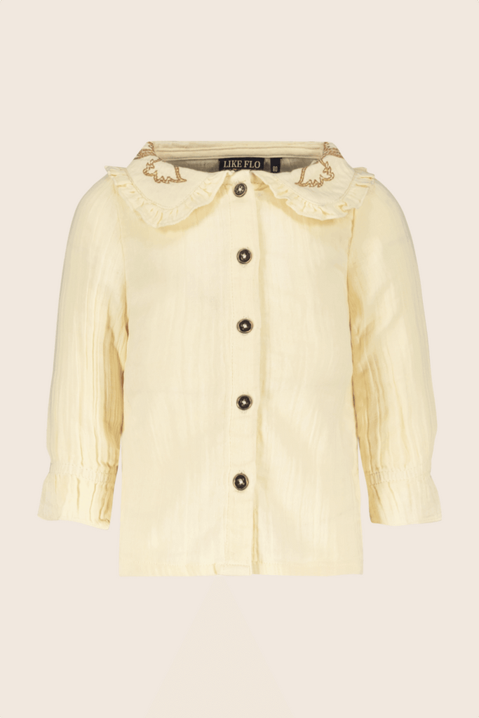 LikeFLO Blouse Claire Latte - LikeFlo