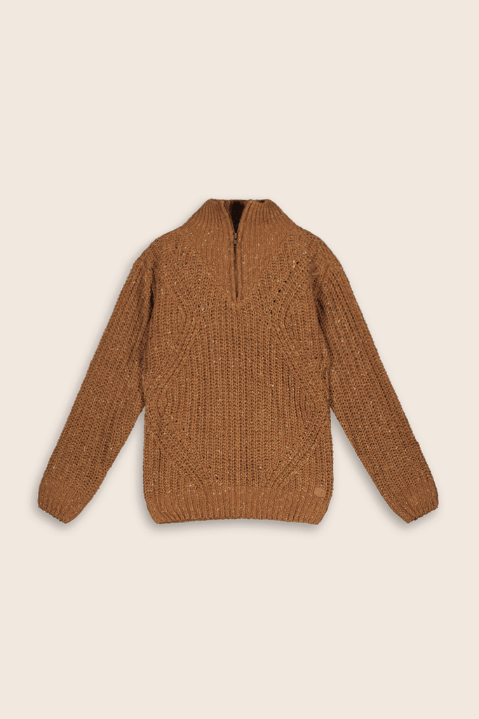 Charlie Ray Cardigan Reday On Caramel - LikeFlo