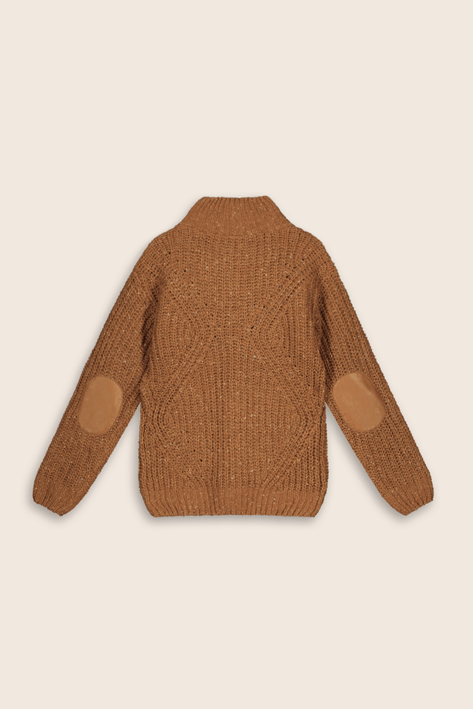 Charlie Ray Cardigan Reday On Caramel - LikeFlo