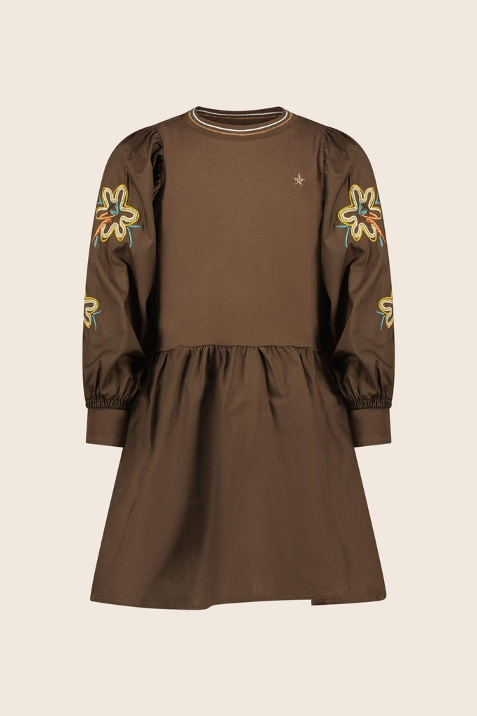 LikeFLO Dress Minthe Choco - LikeFlo