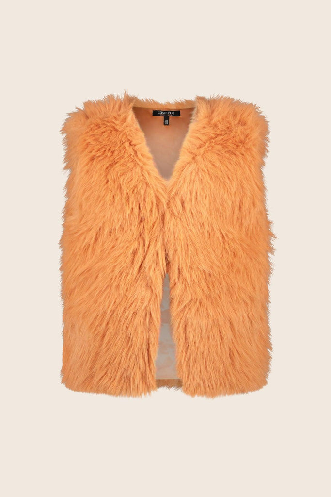 LikeFLO Gilet Dani Soft Orange - LikeFlo