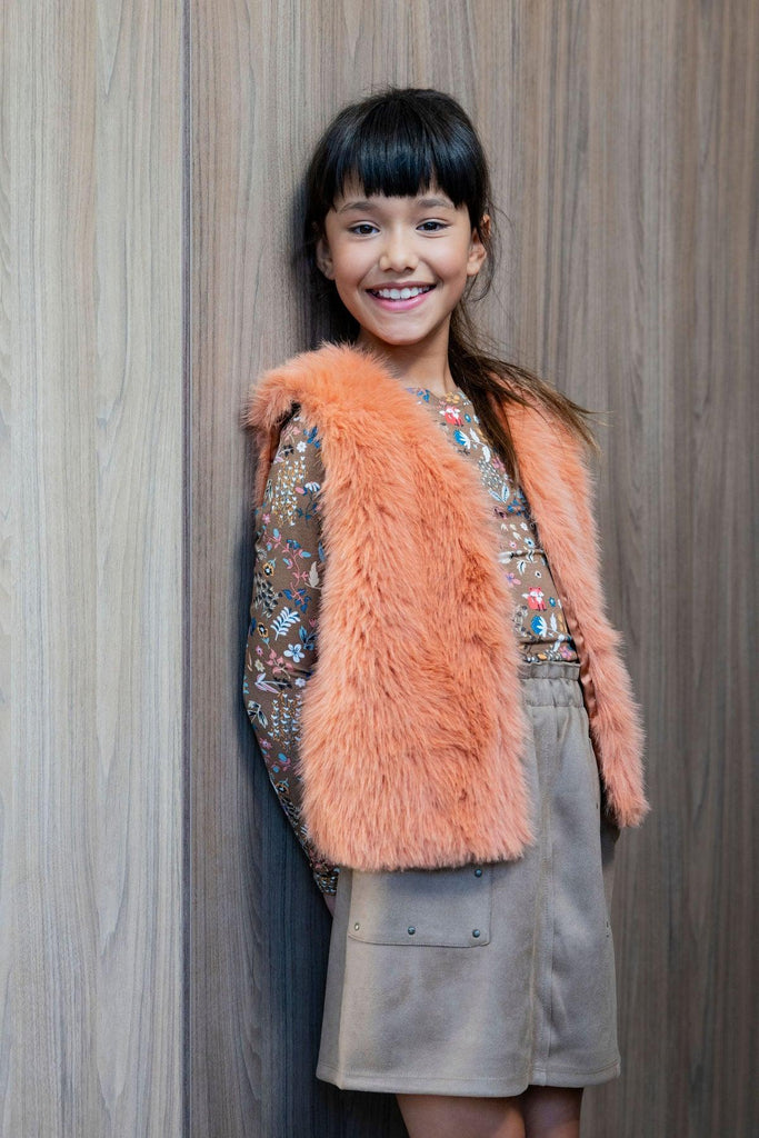 LikeFLO Gilet Dani Soft Orange - LikeFlo