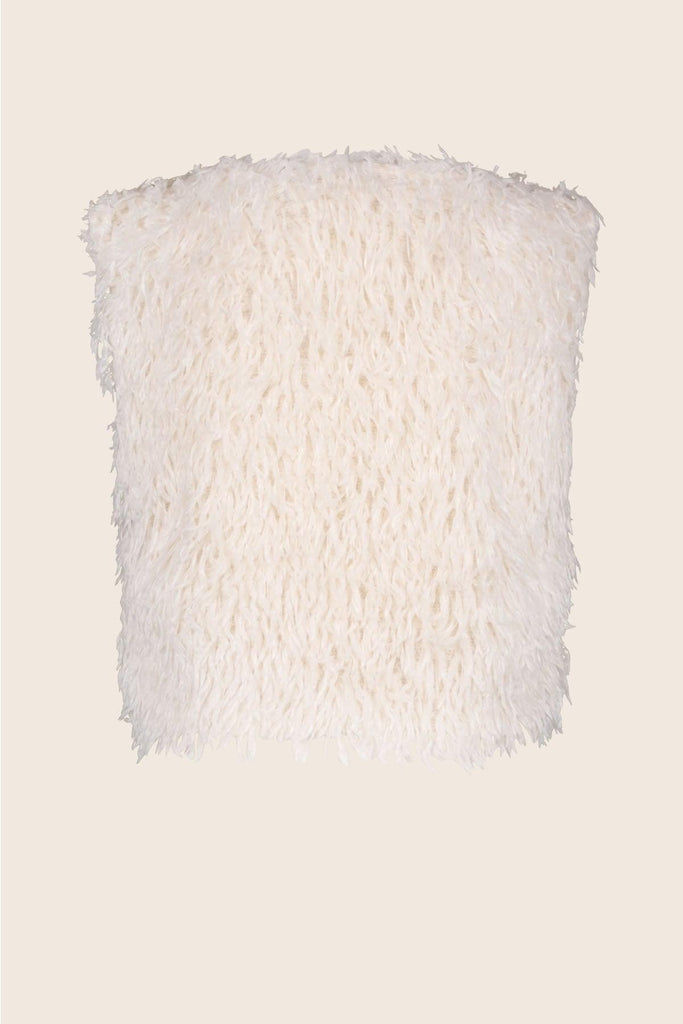 LikeFLO Gilet Darcy Off-White - LikeFlo