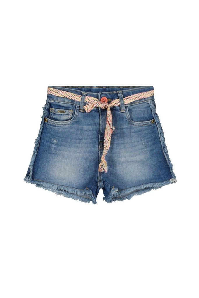 Teen Collab Luna Denim Shorts Janney - LikeFlo