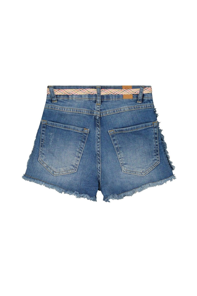 Teen Collab Luna Denim Shorts Janney - LikeFlo