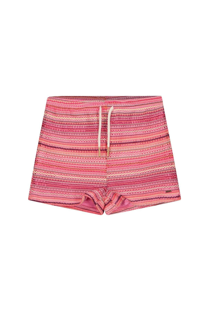 Teen Collab Luna Fancy Knit Shorts Hailey - LikeFlo