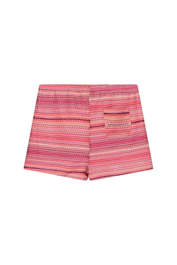 Teen Collab Luna Fancy Knit Shorts Hailey - LikeFlo