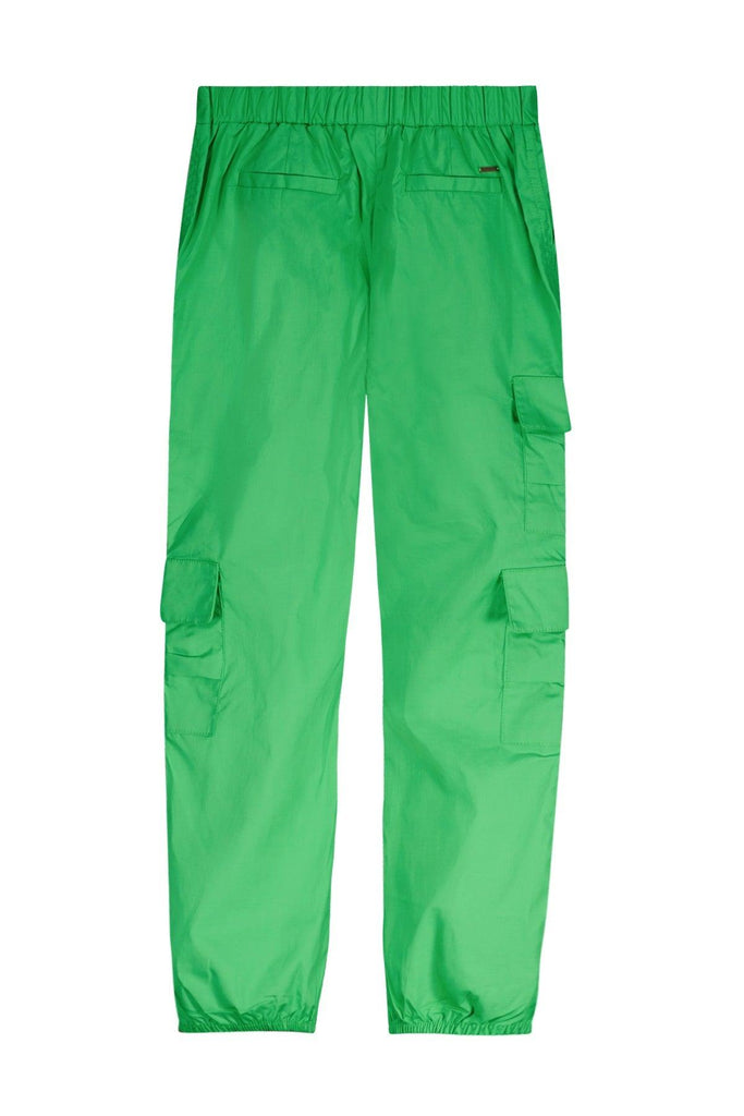 Teen Collab Luna Parachute Pants Holly Green - LikeFlo