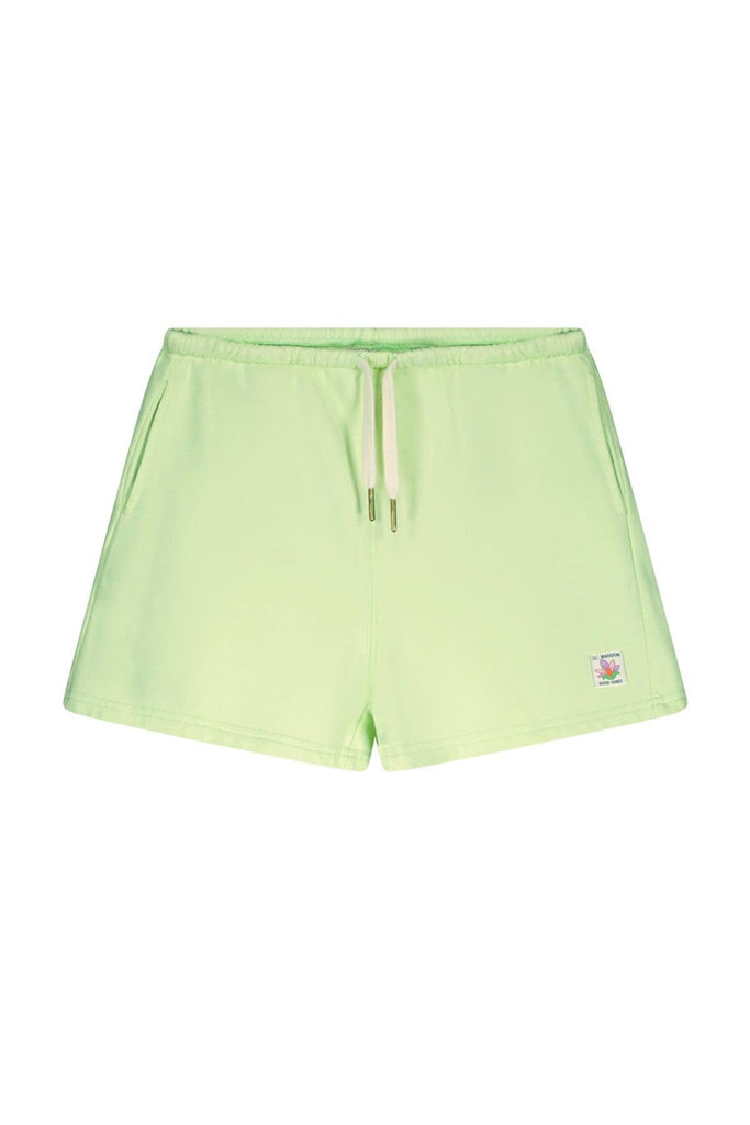 Teen Collab Luna Short Sweat Pants Ava Summer Lime - LikeFlo