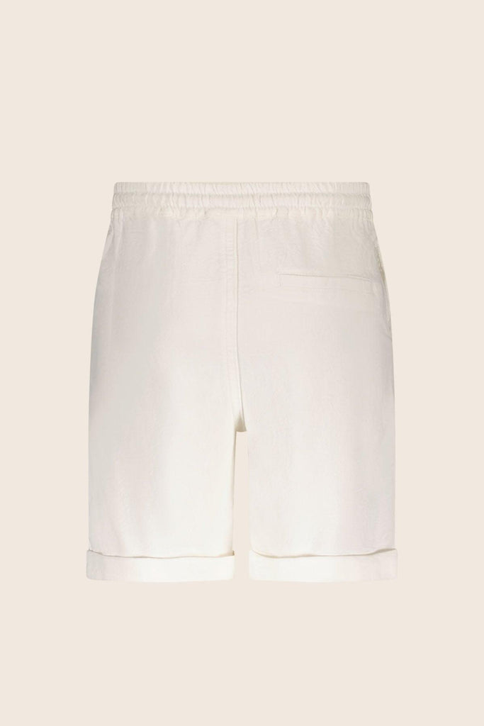 LikeFLO Boys Short Brule Off White - LikeFlo