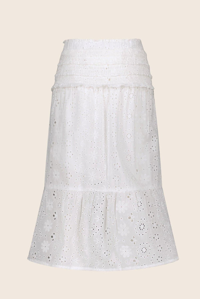 LikeFLO Skirt Valenthe Off White - LikeFlo