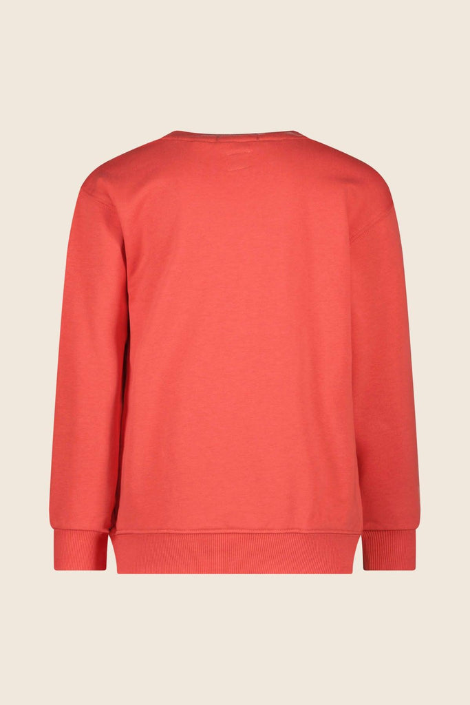 LikeFLO Boys Sweater Charlie Signal Red - LikeFlo