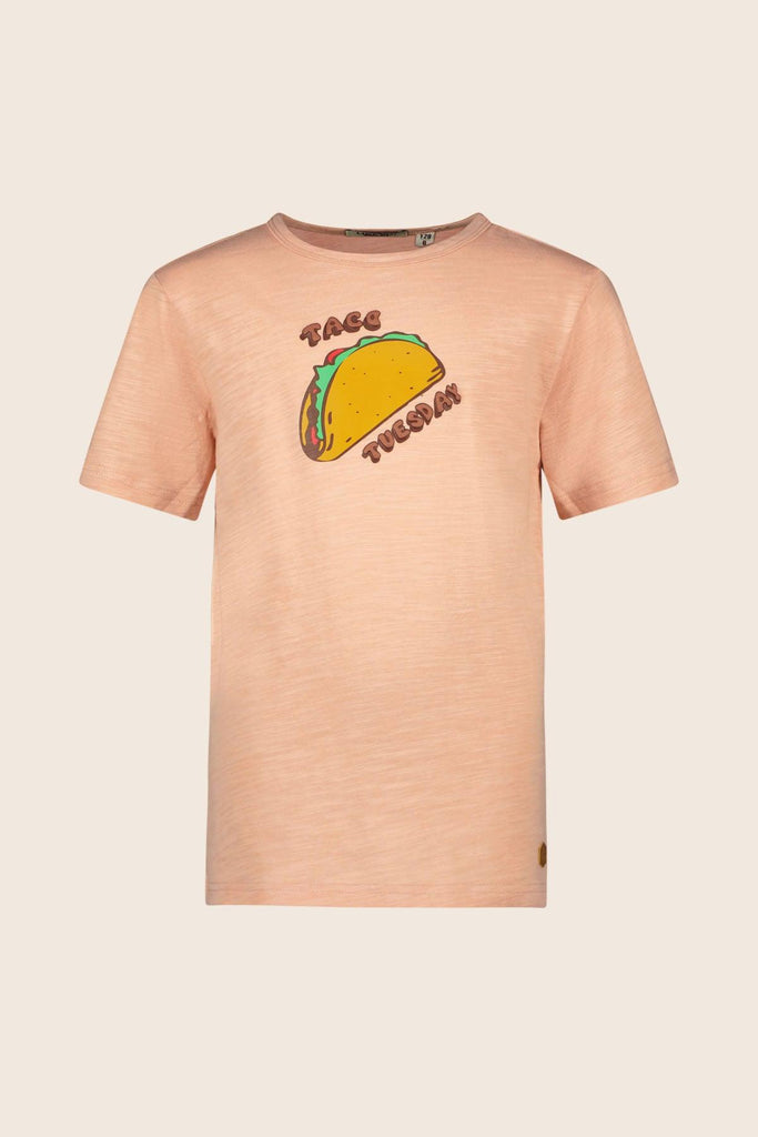 LikeFLO Boys Tee Hey Charlie Taco Spicy Mandarin - LikeFlo