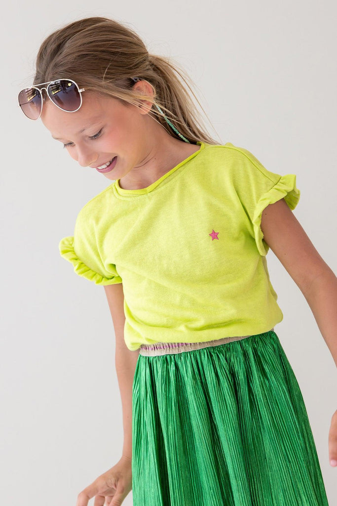 LikeFLO Top Guusje Lime - LikeFlo